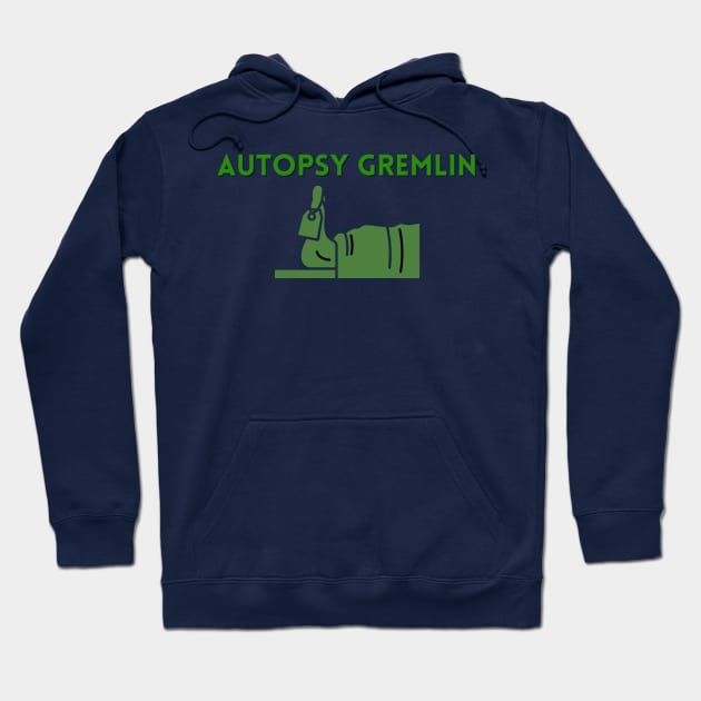 Autopsy Gremlin - NCIS Hoodie by LukjanovArt